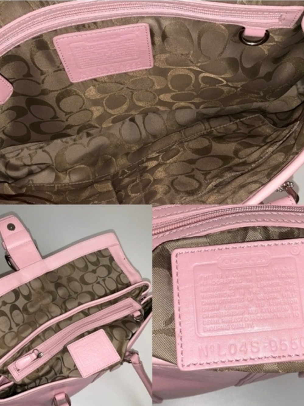 2004 Coach Hampton SOHO- Rare Petal color - Picture 8 of 8